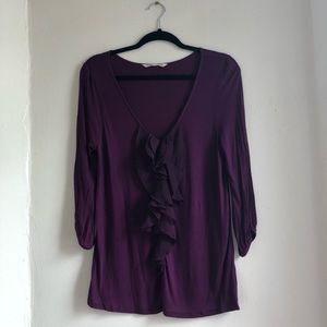 Ruffled blouse